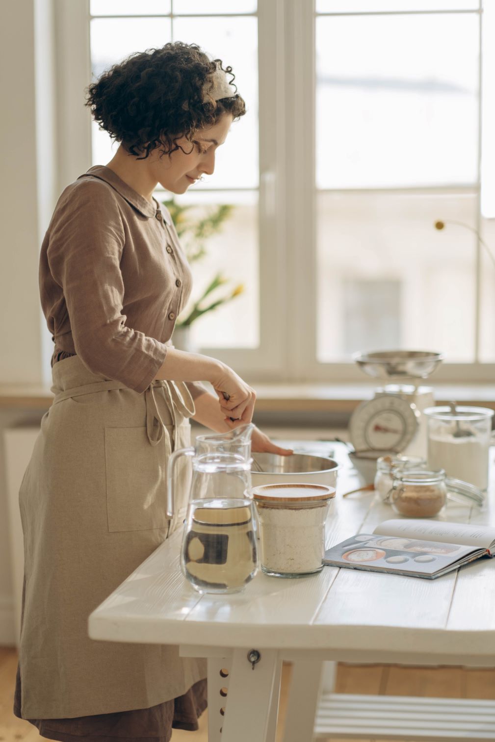 woman in kitchen