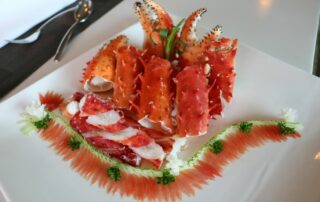 lobster on plate