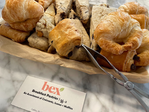 bex pastries on tray