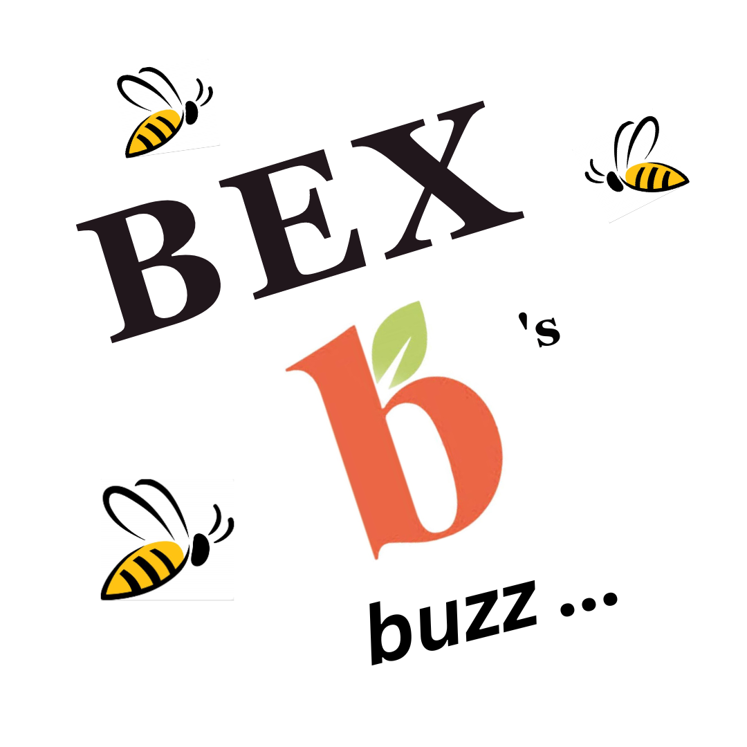bex logo and bee graphic 