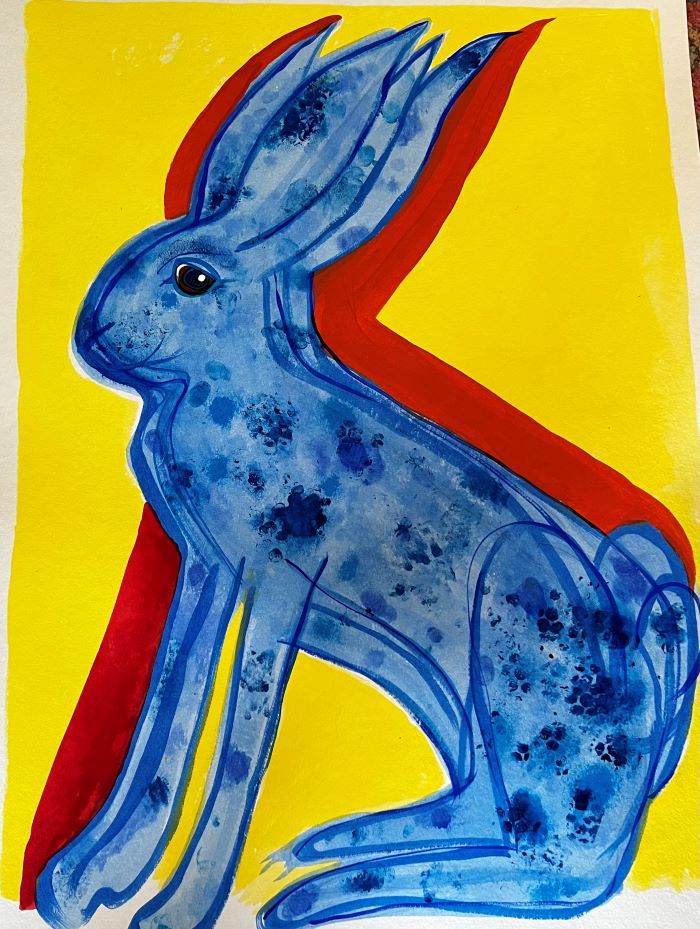 rabbit artwork 