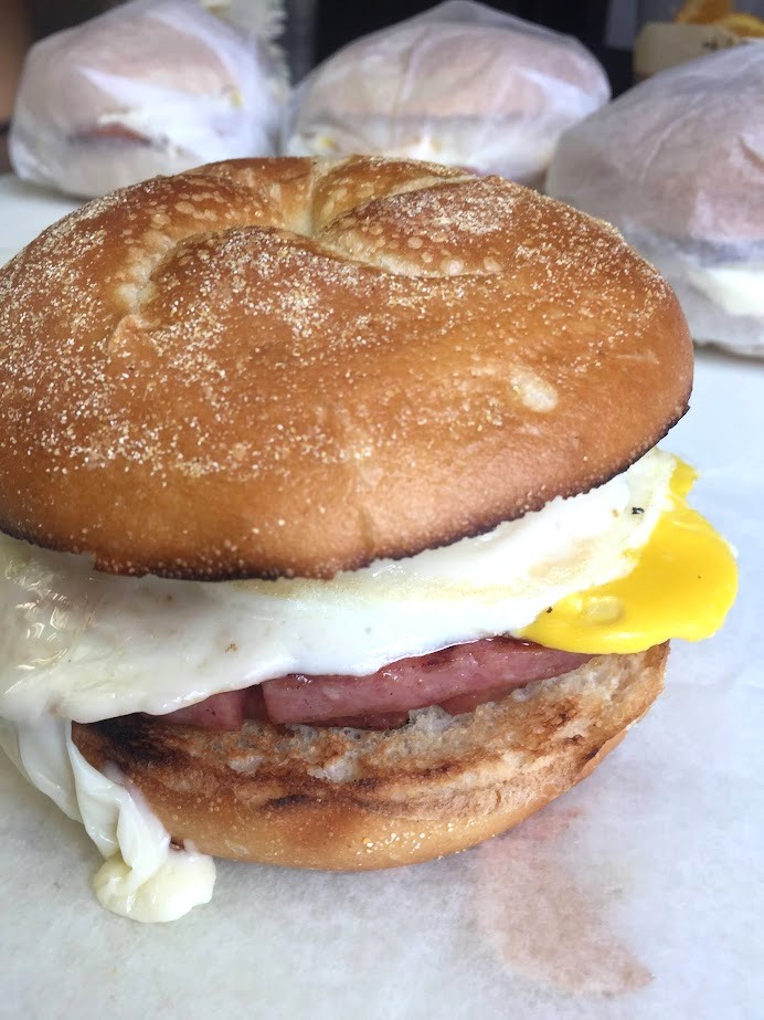 porkroll sandwich