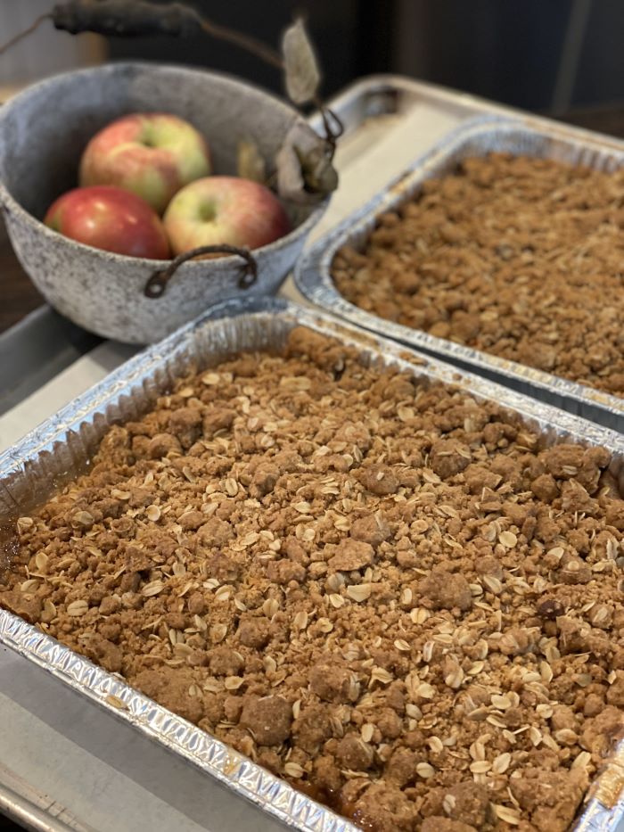 apple crisp dessert