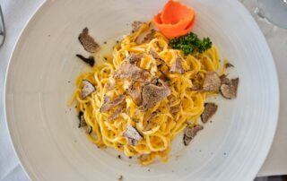 pasta truffle dish